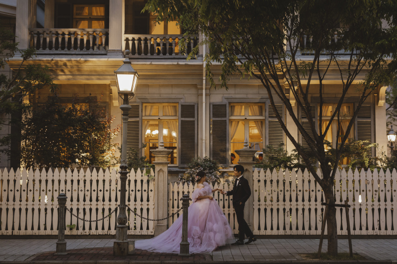 街灯がともりはじめ、ナイトフォトへ★