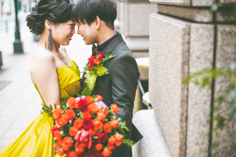 おでことおでこ