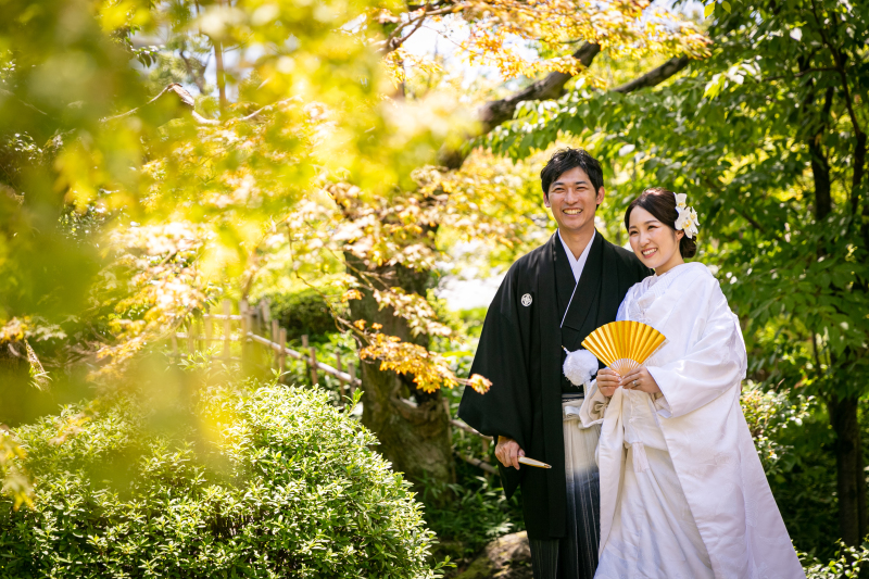 まずは相楽園にて