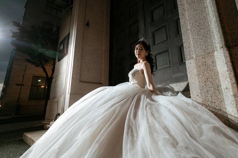 新婦さまのおひとりのカットも