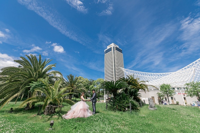 ハーバーランドの中にあるオアシス