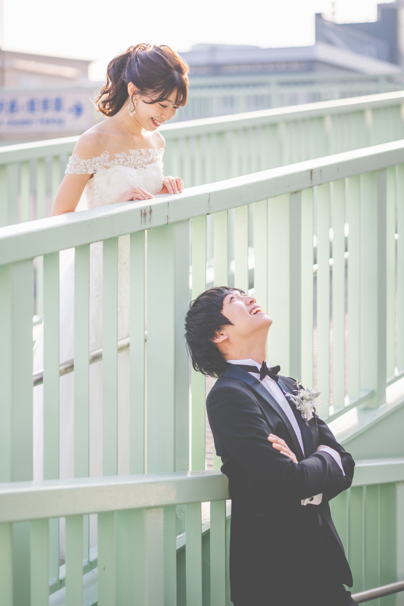 ドレスに着替えて、街フォト♪