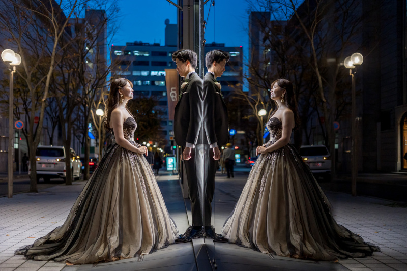 ショーウィンドウにうつった素敵なショット★