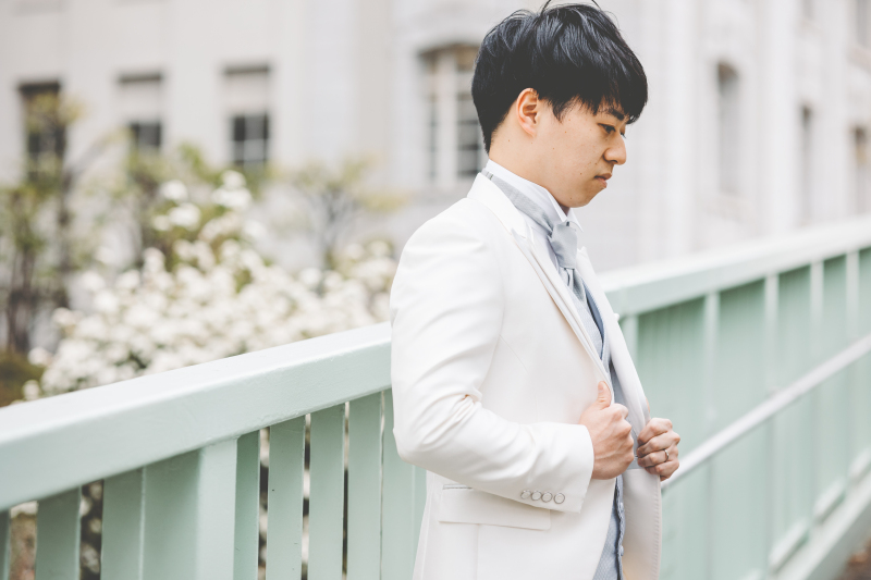 新郎さま、ソロショット♪