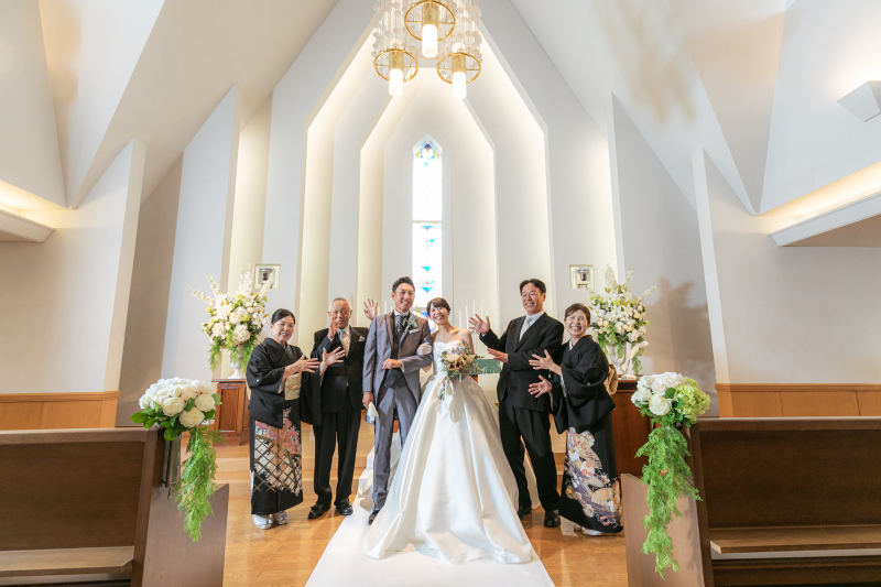 最後はご家族みんなで!