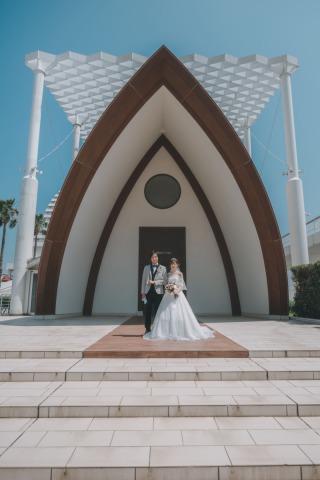 クチュールナオコ神戸店_チャペルフォト