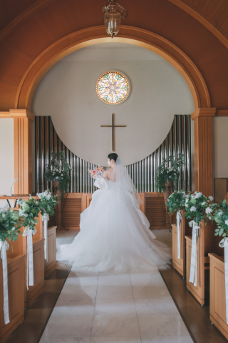 クチュールナオコ神戸店_チャペルフォト