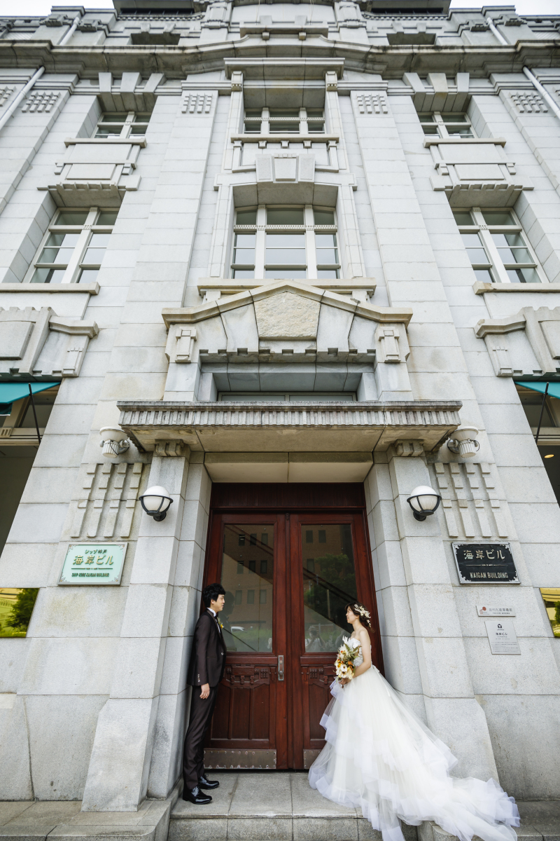 クチュールナオコ神戸店_歴史的建造物で撮影できる
