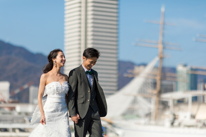 クチュールナオコ神戸店_衣装の試着ができる