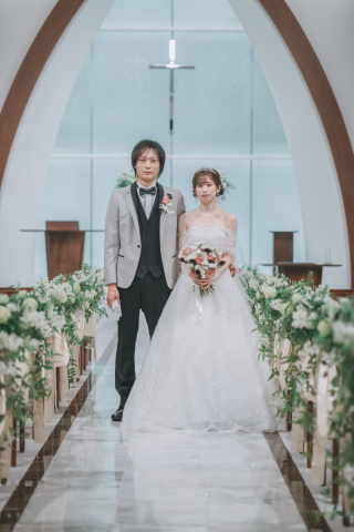 クチュールナオコ神戸店_チャペルフォト