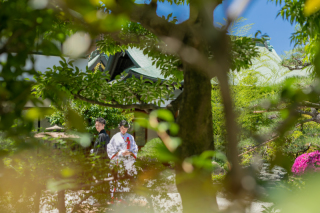自然に囲まれた空間で