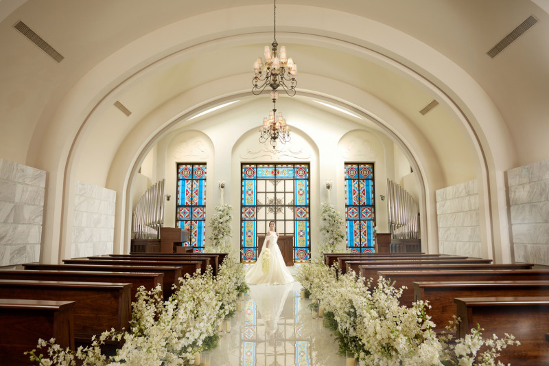 お得!6名様分食事会付き*《貸切》チャペルフォトウエディングプラン【データ50カット込み】