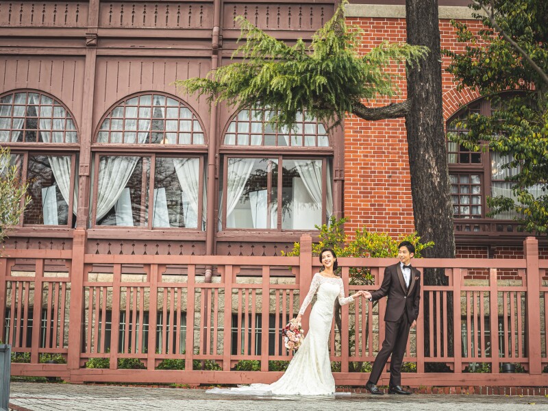 【北野異人館】洋館が立ち並ぶ名所*洋装ロケーションフォトプラン+データ50カット付き