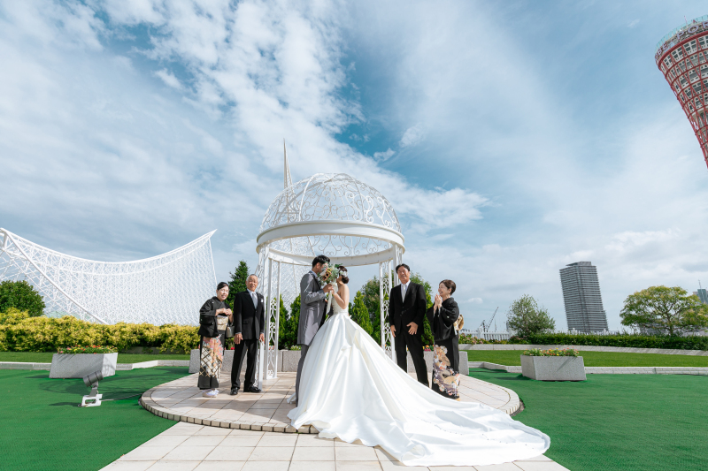 人気!チャペル撮影プラン【チャペル・リバージュ ホテルオークラ神戸】ドレス1点【データ50カット込み】