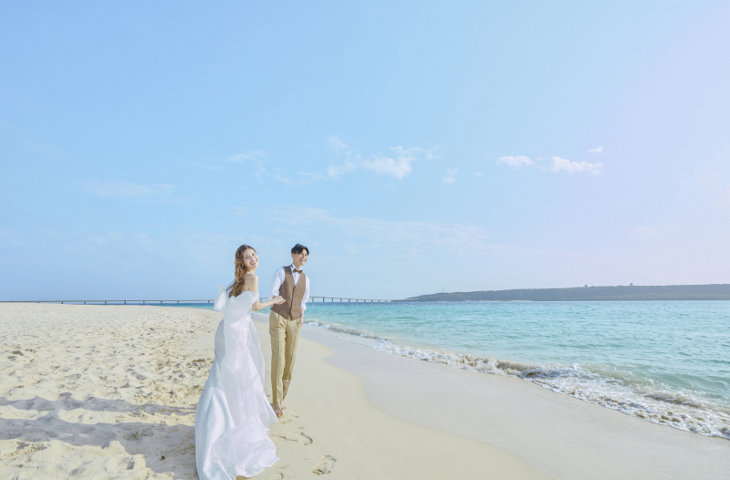 宮古島☆贅沢ホテル2泊付きリゾートフォトウェディングプラン《チャペル挙式&ビーチフォト》