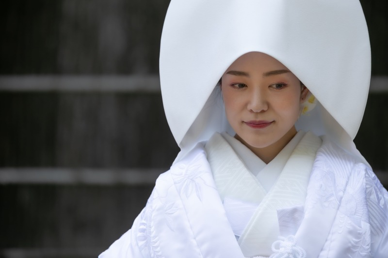 新婦様のソロショット