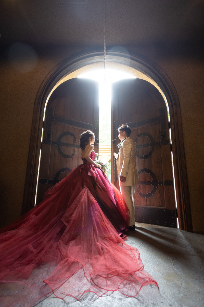 ドラマティックな扉ショット★