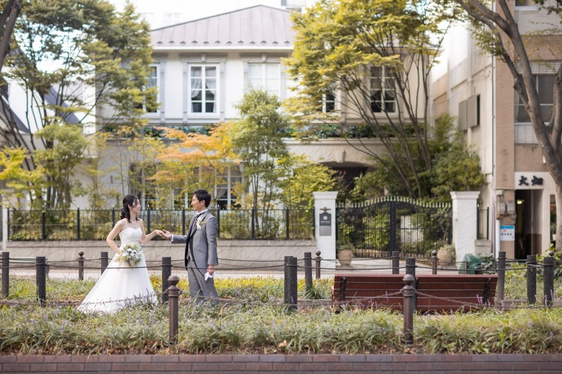 定番の定禅寺通りで撮影スタート♪