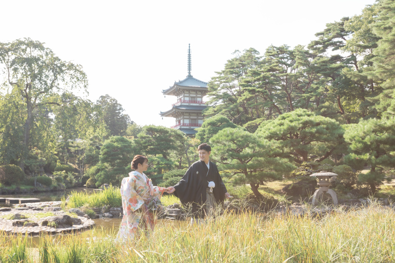 室町時代からの歴史ある輪王寺で