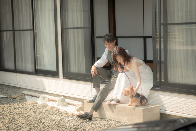 わんちゃんも一緒に★