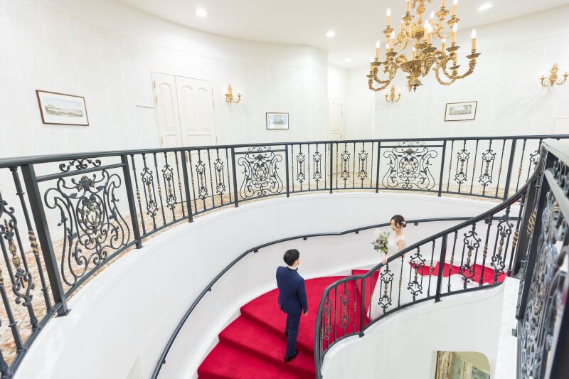 階段ショットも素敵☆