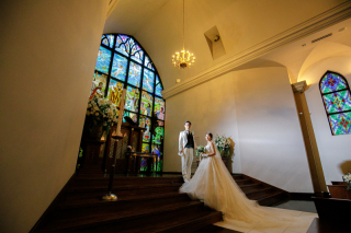 洋装×セントアクアチャペルゆりが丘