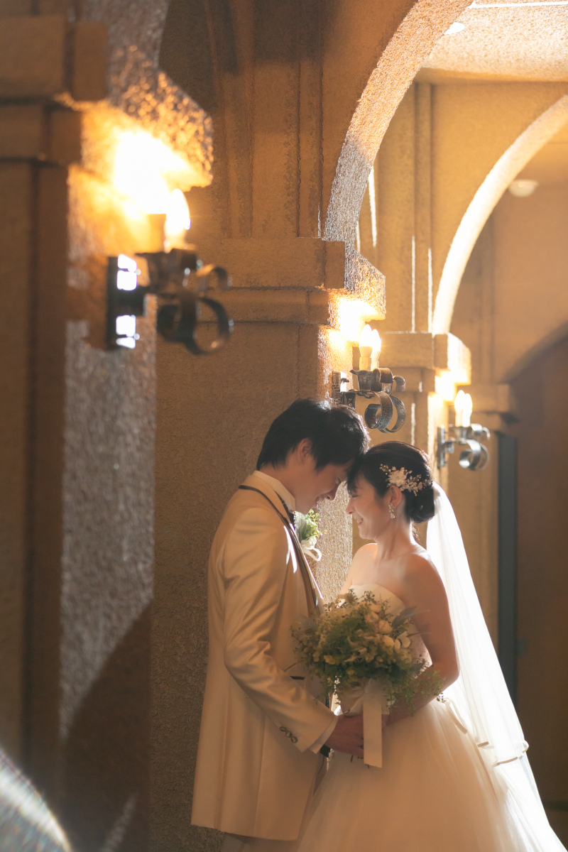 見つめ合ってロマンティックに…