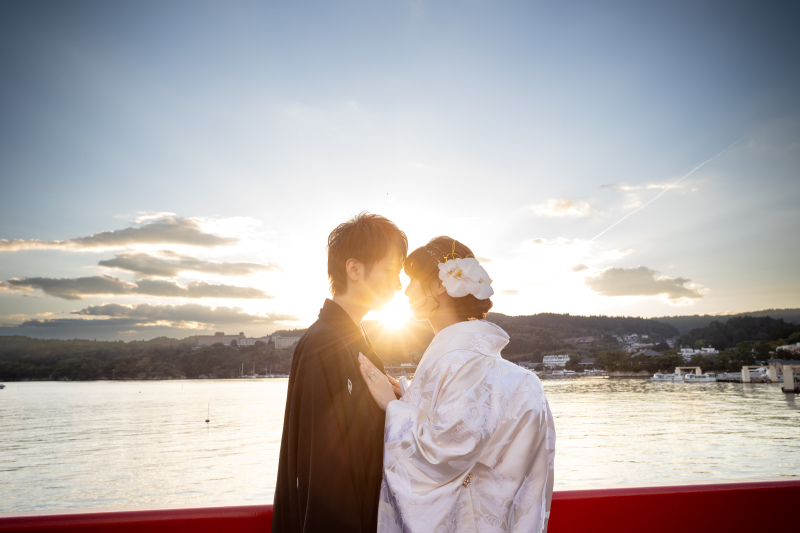 サンセットが美しいフォト