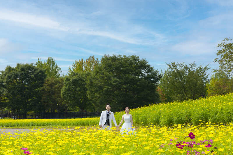 せんだい農業園芸センター×七ヶ浜×洋装２着