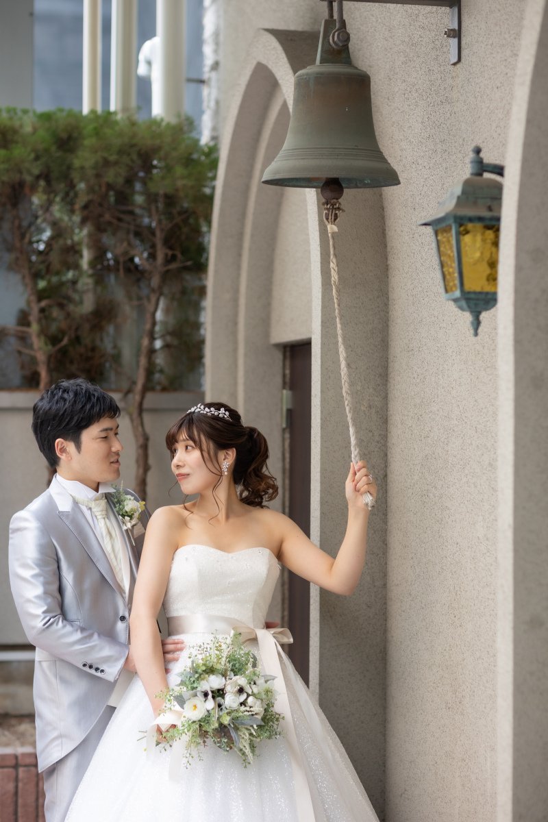 教会の鈴を鳴らす瞬間★