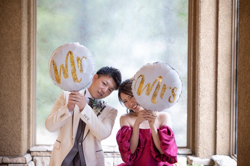 バルーンをもってキュートな1枚を★