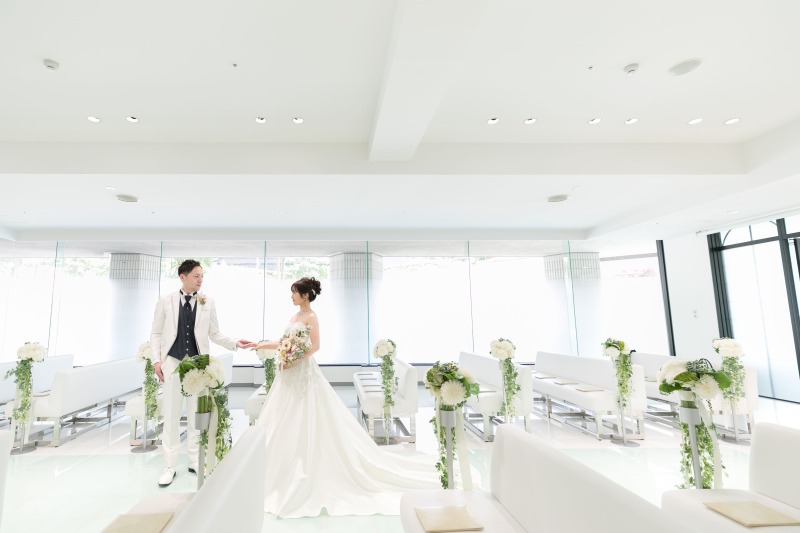 洋装へお着替え