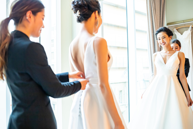 衣裳はドレスショップのクチュールナオコにお任せ！