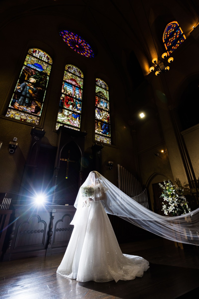 クチュールナオコ仙台店_チャペルで撮影できる