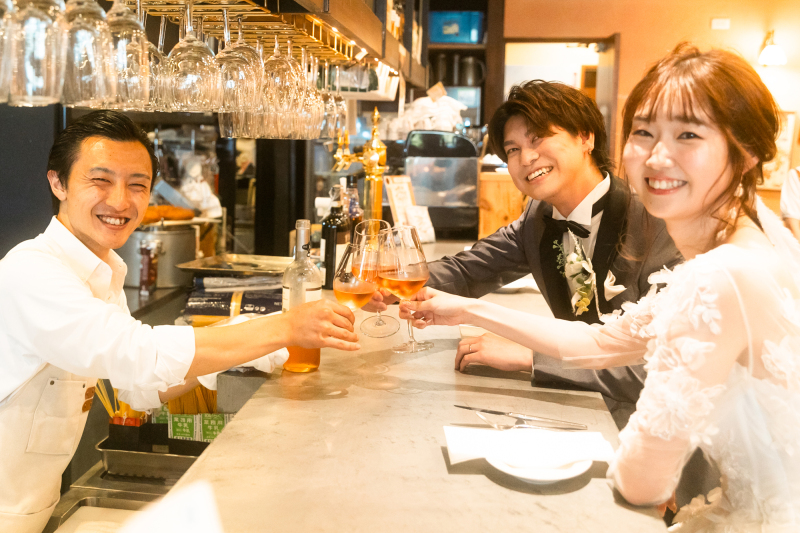 クチュールナオコ仙台店_家族・友人を撮影に呼べる