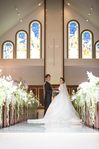 クチュールナオコ仙台店_チャペルフォト２