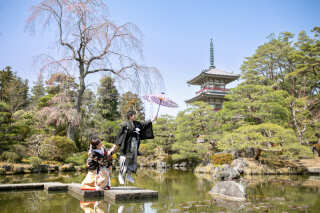 クチュールナオコ仙台店_和装ロケーションフォト1