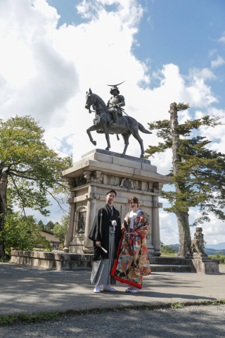 仙台青葉城跡ロケーションフォト