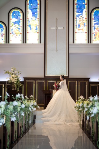 クチュールナオコ仙台店_チャペルフォト２