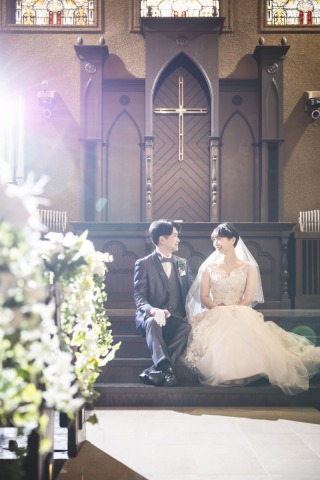 クチュールナオコ仙台店_チャペルフォト１