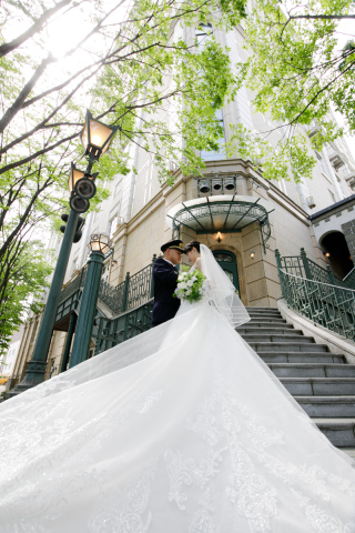 新緑と光の中で