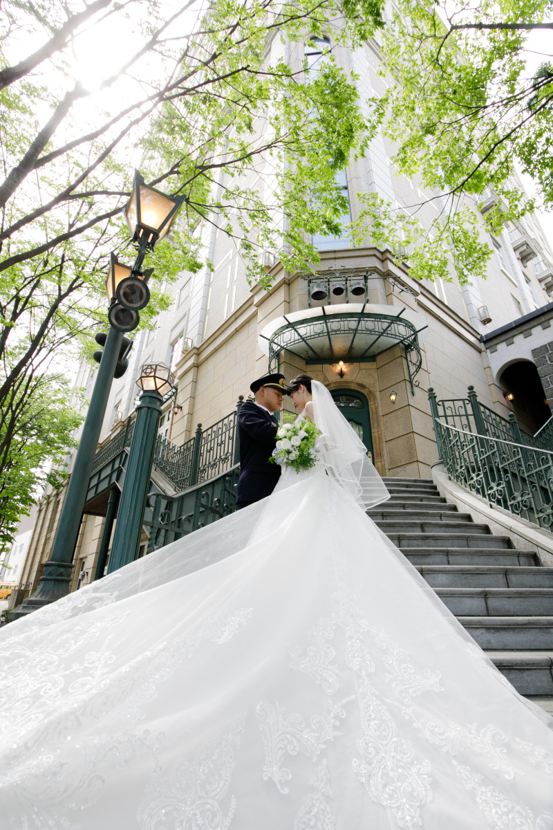 新緑と光の中で