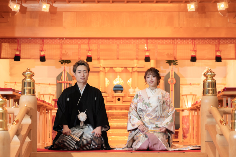 《貸切》和装もドレスも叶うフォト婚プラン｜総檜造りの神殿&times;石造りチャペル＊和装＋洋装＆撮影データ100カット込み