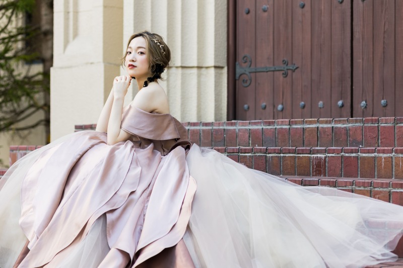 NEW【KIYOKO HATA✕チャペルフォト】インスタフォロワー60万人超えドレスブランド！＊洋装&データ50カット込