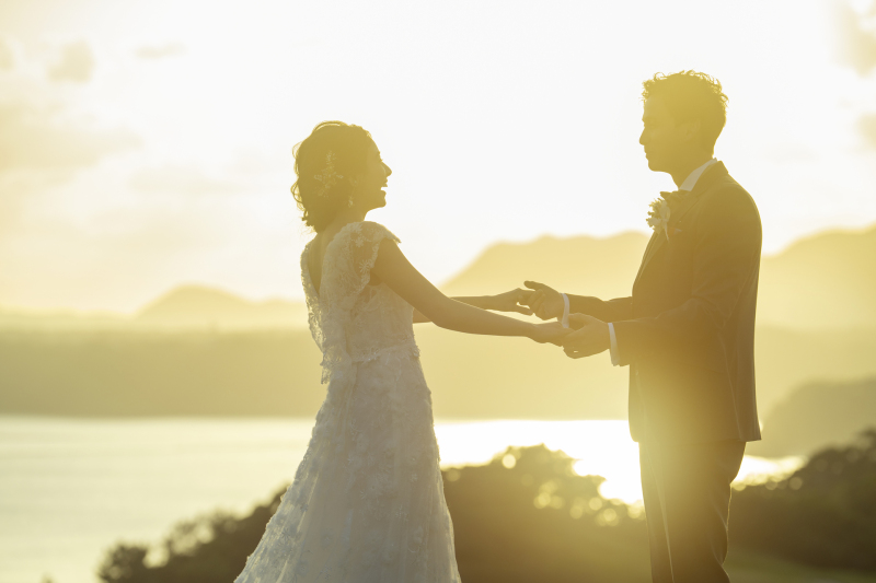 沖縄☆フォトウエディング【ビーチ&ガーデン】衣裳+ヘアメイク+撮影データ50cut付き