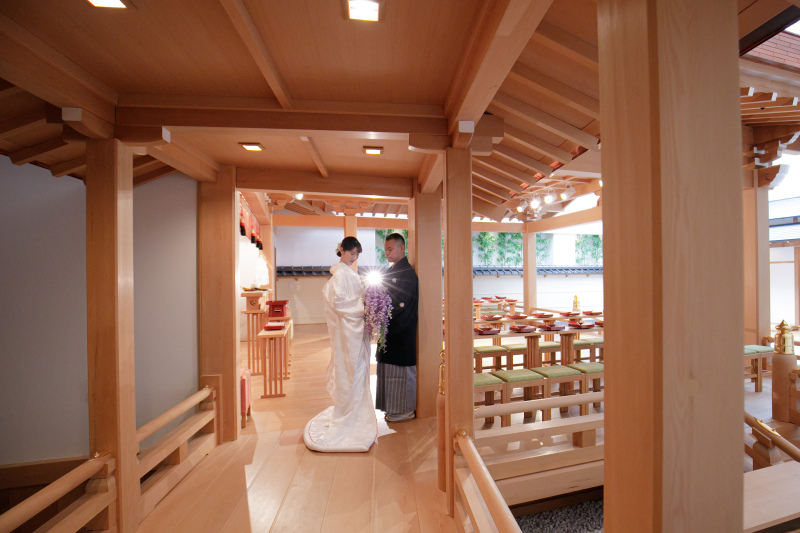 家族撮影の追加料金なし|神殿でファミリーフォトプラン◇和装*撮影データ50カット込み