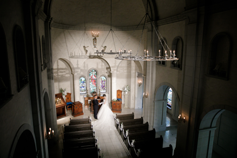 《貸切》挙式のような写真を残したいおふたりに！【洋装チャペルプラン】データ50カット＋アルバム付き