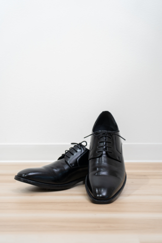 新郎様用シューズ（ブラック）