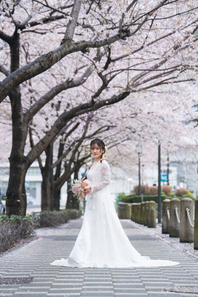 花嫁さまのソロショット