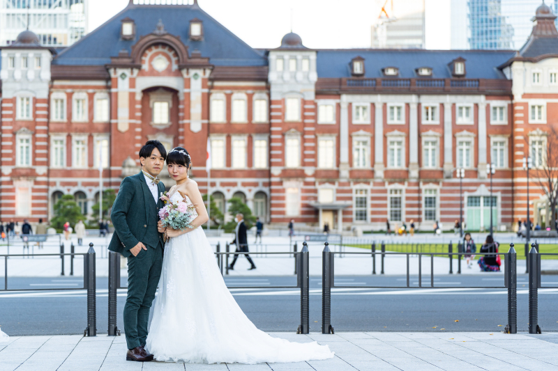 明るい時間帯の東京駅撮影もお勧め！